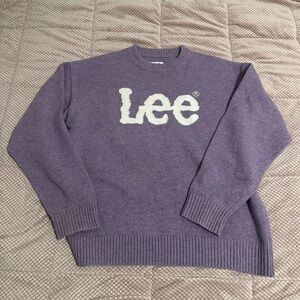 Lee Men's Purple Sweater